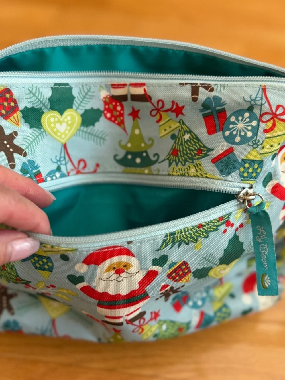 Lily Bloom Christmas Holiday Crossbody Bag